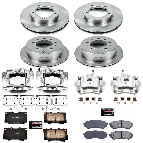 2003-2007 Toyota Land Cruiser Disc Brake Kit - Front and Rear (Powerstop)