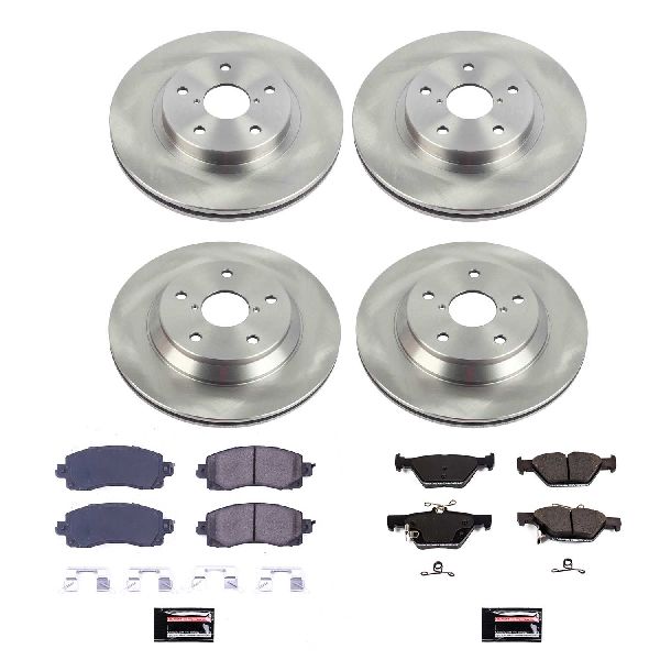 2019-2022 Subaru Forester Disc Brake Kit - Front and Rear (Powerstop)