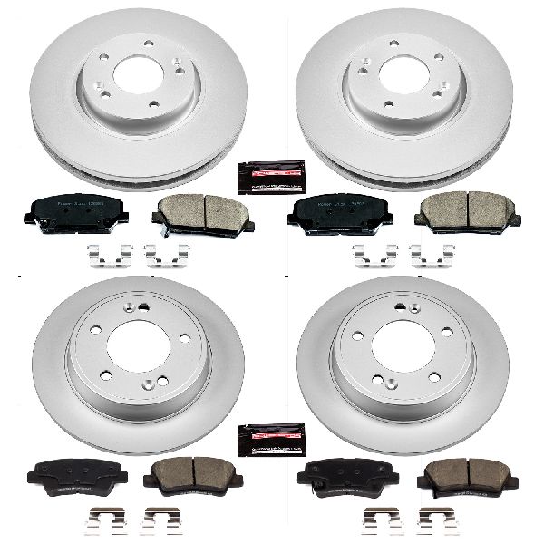 2013-2015 Hyundai Veloster Disc Brake Kit - Front and Rear (Powerstop)