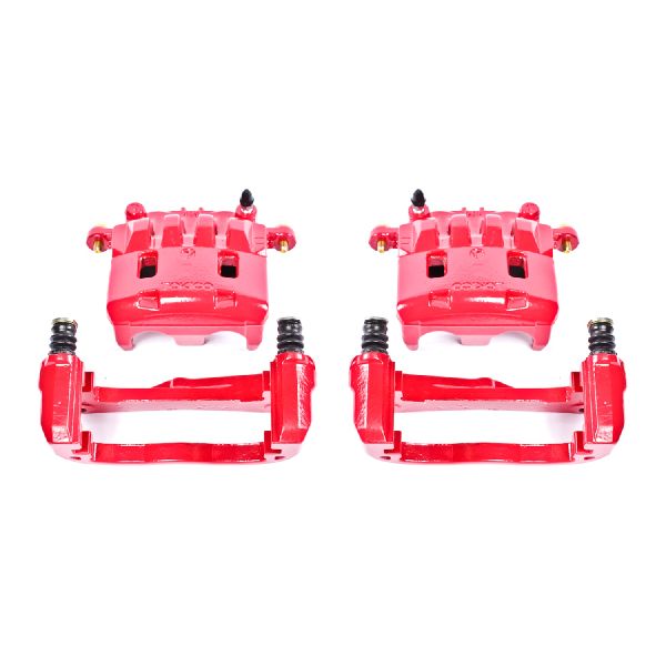 2002-2004 Subaru Legacy Disc Brake Caliper Set - Front (Powerstop)