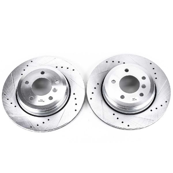 2008-2009 BMW 528i Disc Brake Rotor Set - Rear (Powerstop)