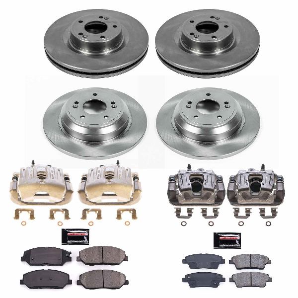 2010-2011 Hyundai Genesis Disc Brake Kit - Front and Rear (Powerstop)