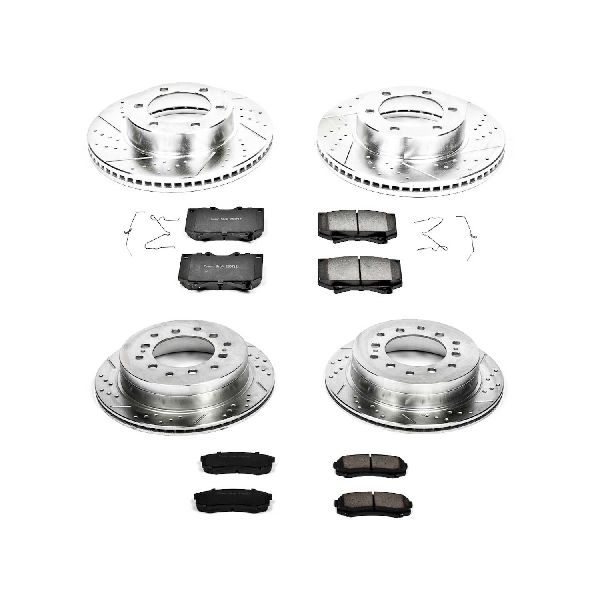 2001-2002 Toyota Sequoia Disc Brake Kit - Front and Rear (Powerstop)