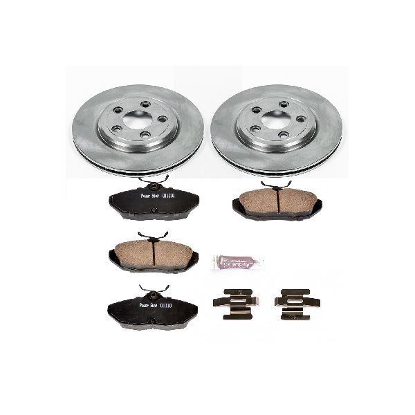 2000-2002 Jaguar S-Type Disc Brake Kit - Rear (Powerstop)