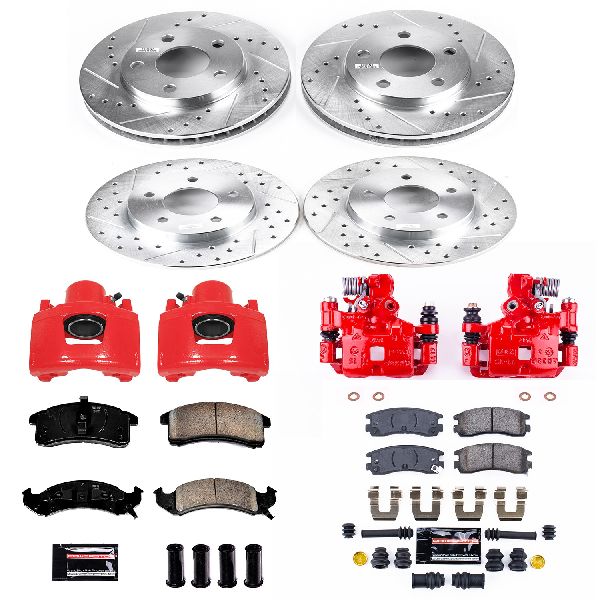 1992-1993 Cadillac Eldorado Disc Brake Kit - Front and Rear (Powerstop)