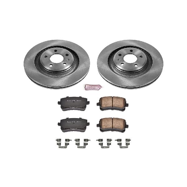 2008-2011 Audi S5 Disc Brake Kit - Rear (Powerstop)