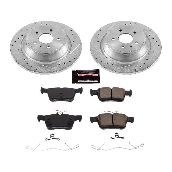 2017-2020 Ford Fusion Disc Brake Kit - Rear (Powerstop)