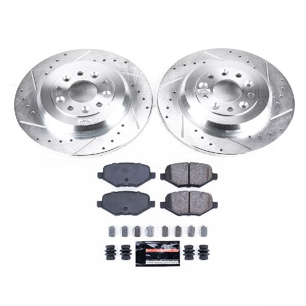 2013-2015 Lincoln MKX Disc Brake Kit - Rear (Powerstop)