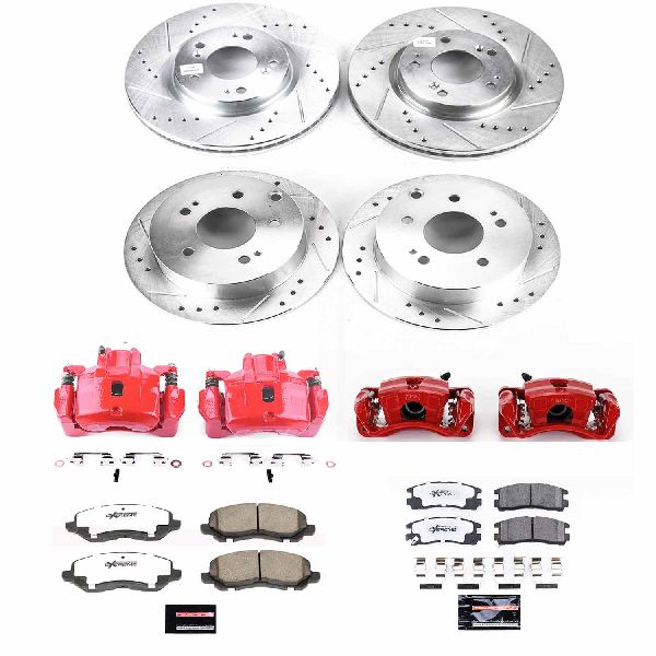 2004-2007 Mitsubishi Galant Disc Brake Kit - Front and Rear (Powerstop)