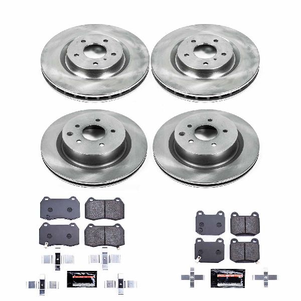 2003-2008 Nissan 350Z Disc Brake Kit - Front and Rear (Powerstop)