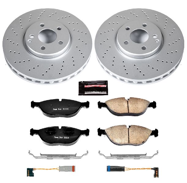 2004-2005 Mercedes-Benz E500 Disc Brake Kit - Front (Powerstop)