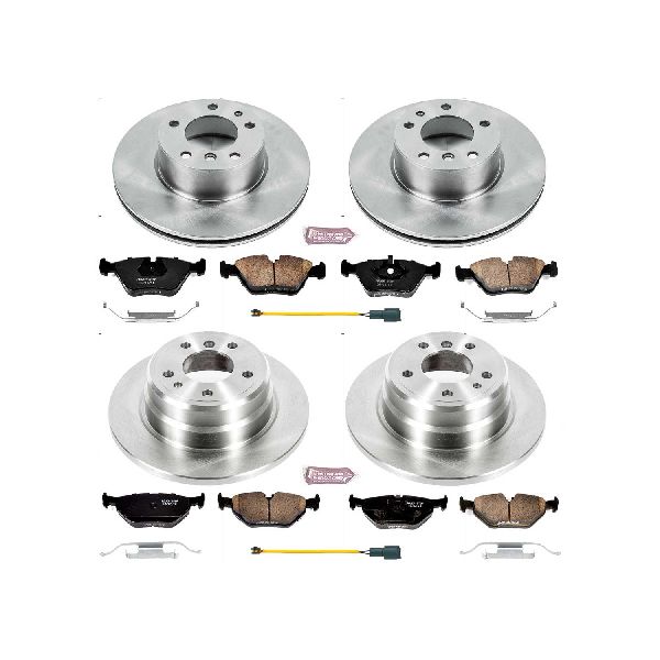 1989 BMW 535i Disc Brake Kit - Front and Rear (Powerstop)