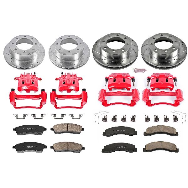 1999 Ford F-350 Super Duty Disc Brake Kit - Front and Rear (Powerstop)
