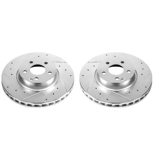 2013-2014 Mercedes-Benz C300 Disc Brake Rotor Set - Front (Powerstop)