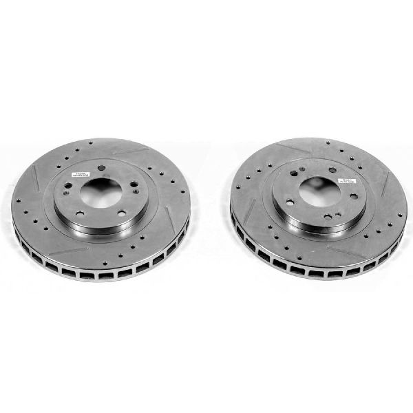 1991-1993 Mitsubishi 3000GT Disc Brake Rotor Set - Front (Powerstop)