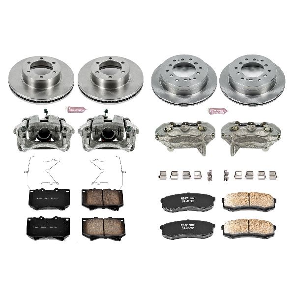 2001-2002 Toyota Sequoia Disc Brake Kit - Front and Rear (Powerstop)