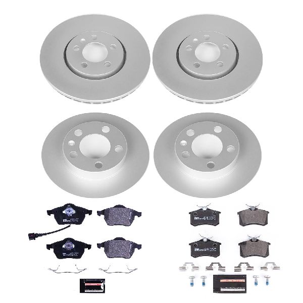 1999-2005 Volkswagen Jetta Disc Brake Kit - Front and Rear (Powerstop)