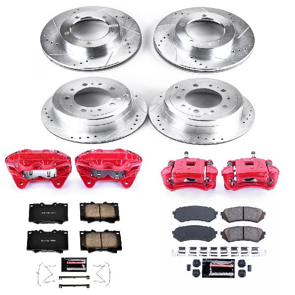2003-2007 Toyota Land Cruiser Disc Brake Kit - Front and Rear (Powerstop)