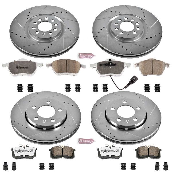 2004-2005 Volkswagen Jetta Disc Brake Kit - Front and Rear (Powerstop)