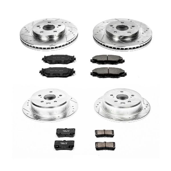 2006-2013 Lexus IS250 Disc Brake Kit - Front and Rear (Powerstop)