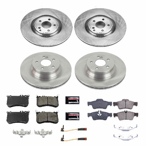 2012-2018 Mercedes-Benz CLS550 Disc Brake Kit - Front and Rear (Powerstop)