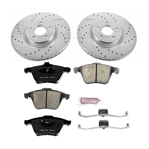 2004-2011 Volvo S40 Disc Brake Kit - Front (Powerstop)