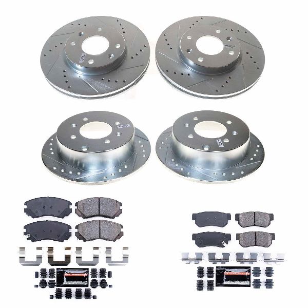 2003-2005 Hyundai Sonata Disc Brake Kit - Front and Rear (Powerstop)