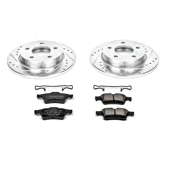 2004-2005 Mazda 3 Disc Brake Kit - Rear (Powerstop)