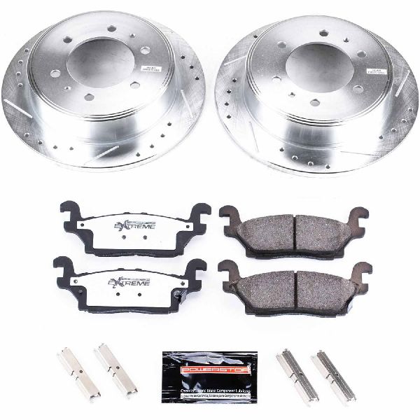 2009-2010 Hummer H3T Disc Brake Kit - Rear (Powerstop)