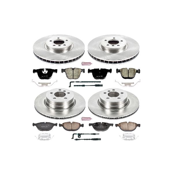 2008-2009 BMW X6 Disc Brake Kit - Front and Rear (Powerstop)