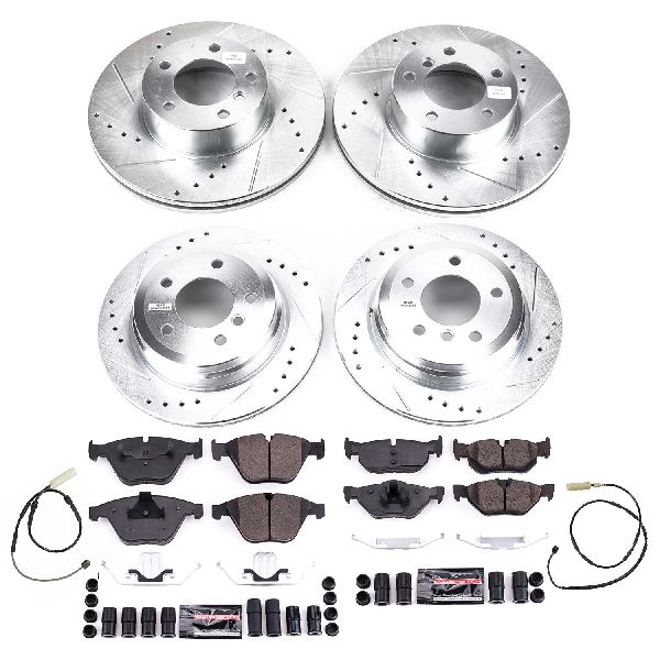 2011-2013 BMW 328i Disc Brake Kit - Front and Rear (Powerstop)