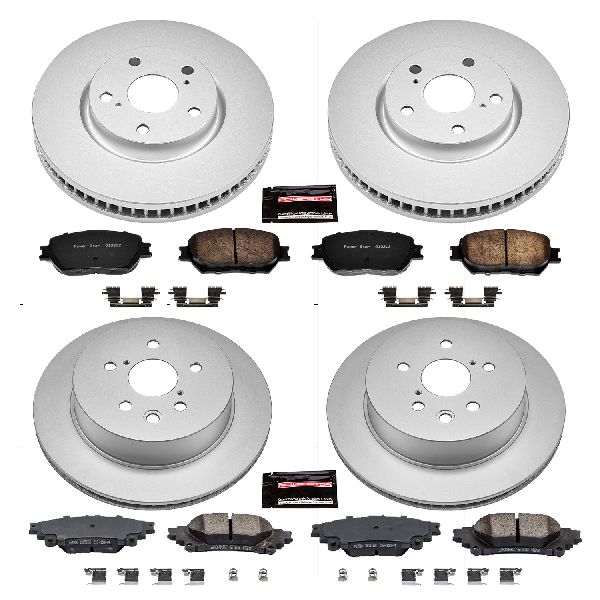 2014-2015 Lexus IS250 Disc Brake Kit - Front and Rear (Powerstop)