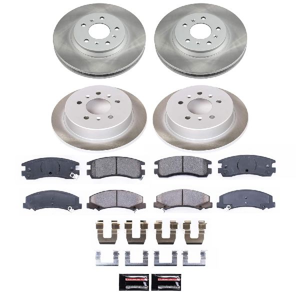 2006-2007 Chevrolet Monte Carlo Disc Brake Kit - Front and Rear (Powerstop)