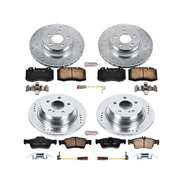 2004-2006 Mercedes-Benz E500 Disc Brake Kit - Front and Rear (Powerstop)