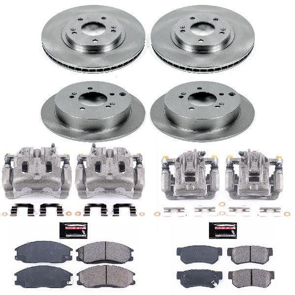 2001-2006 Hyundai Santa Fe Disc Brake Kit - Front and Rear (Powerstop)