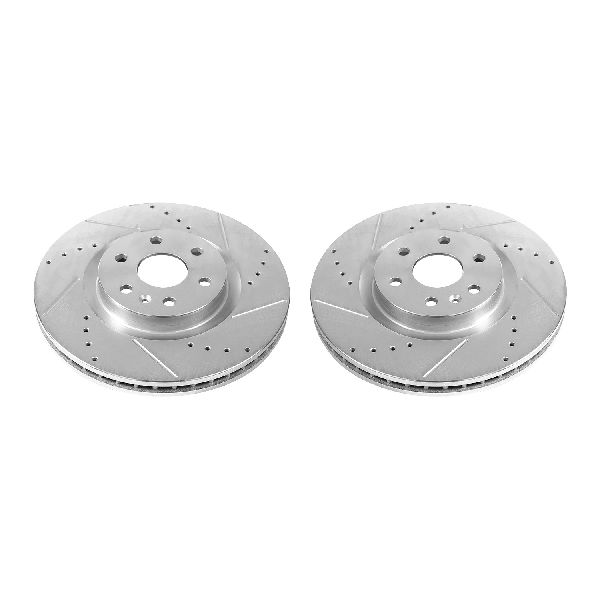 2011 Saab 9-4X Disc Brake Rotor Set - Front (Powerstop)