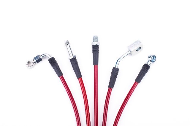 2010-2013 Audi A3 Brake Hydraulic Hose Kit - Front and Rear (Powerstop)