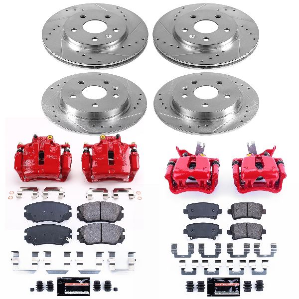 2016 Chevrolet Malibu Limited Disc Brake Kit - Front and Rear (Powerstop)
