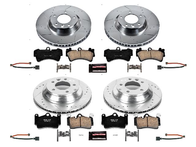 2007-2015 Audi Q7 Disc Brake Kit - Front and Rear (Powerstop)