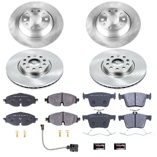 2016-2021 Audi TT Quattro Disc Brake Kit - Front and Rear (Powerstop)