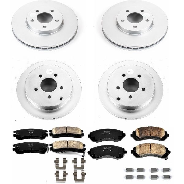 2001-2005 Pontiac Aztek Disc Brake Kit - Front and Rear (Powerstop)