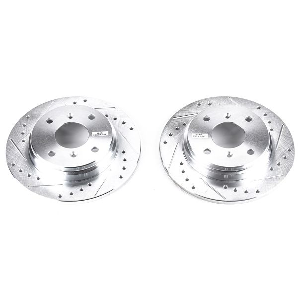 1992-1996 Honda Prelude Disc Brake Rotor Set - Rear (Powerstop)