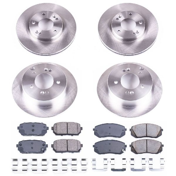 2007-2010 Kia Rondo Disc Brake Kit - Front and Rear (Powerstop)