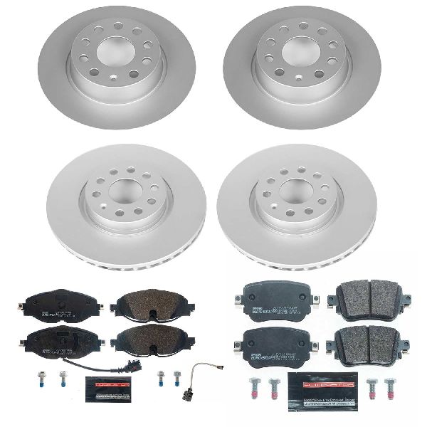 2015-2018 Volkswagen GTI Disc Brake Kit - Front and Rear (Powerstop)