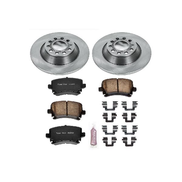 2006-2011 Audi A6 Disc Brake Kit - Rear (Powerstop)