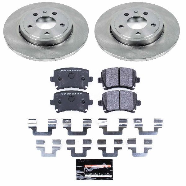 2005-2009 Audi A4 Disc Brake Kit - Rear (Powerstop)
