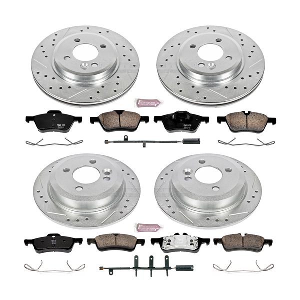 2002-2006 Mini Cooper Disc Brake Kit - Front and Rear (Powerstop)