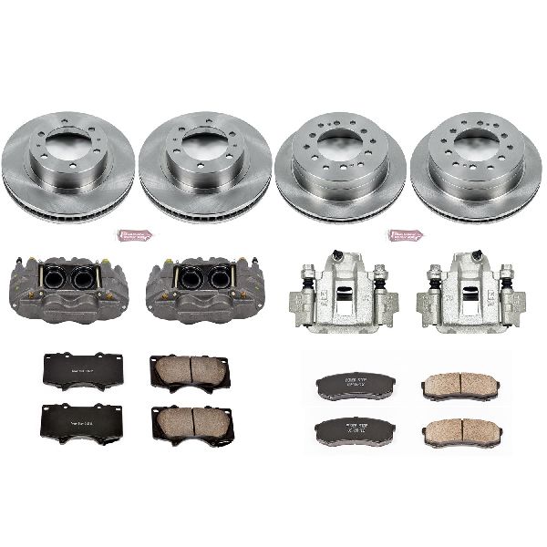 2007-2009 Toyota FJ Cruiser Disc Brake Kit - Front and Rear (Powerstop)