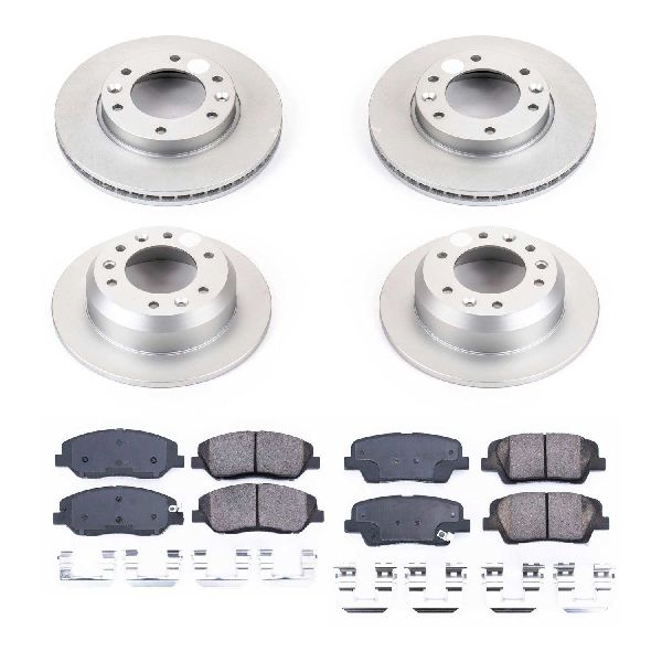 2007-2014 Kia Sedona Disc Brake Kit - Front and Rear (Powerstop)