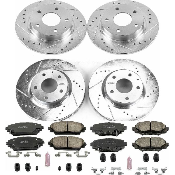2014-2016 Mazda 3 Disc Brake Kit - Front and Rear (Powerstop)